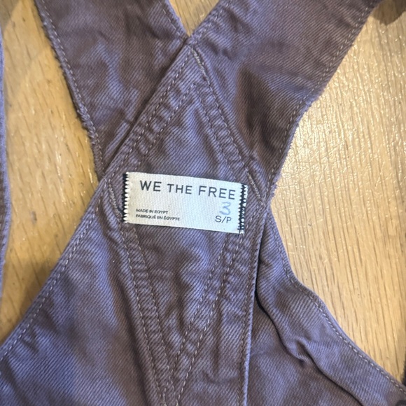 Free People We The Free Good Luck
Barrel Overalls-Chocolate Mousse-S-NWT - Picture 9 of 10
